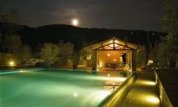 Pian di Sco Villa | Villa Meli in most Exclusive Borgo in Tuscany
