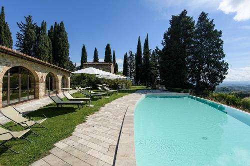 San Gimignano Villa | Villa Montecarulli In San Gimignano Private Pool