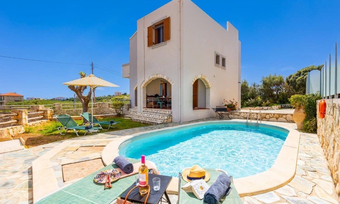 Megala Chorafia Villa | Villa Neria - Four Bedroom Villa, Sleeps 8