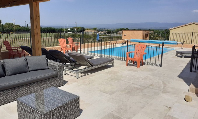 Douzens House | Villa Numéro 10. Modern villa with its own pool