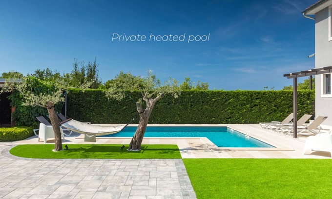 Bibici Villa | Villa Oasi Verde - Family-friendly villa with a private heated pool & a barbecue