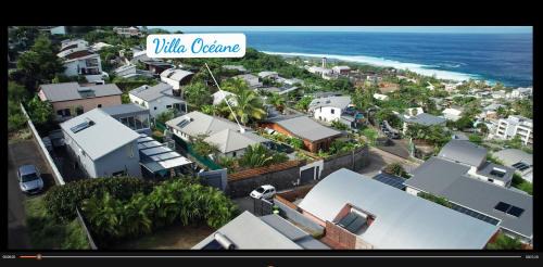 Grand Bois Villa | Villa Océane SUPER VUE OCEAN & piscine chauffée