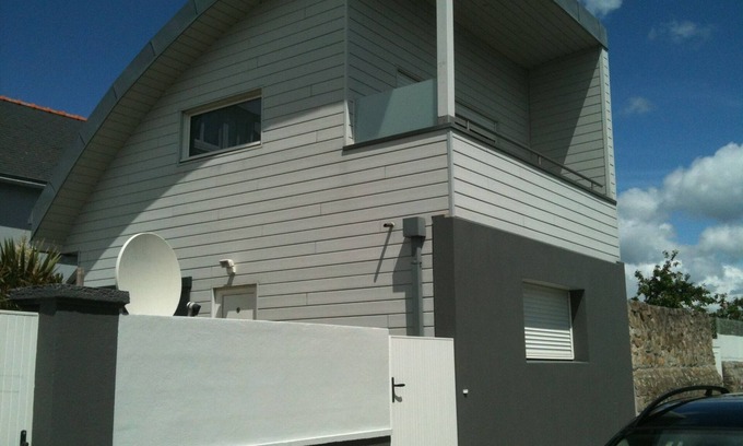 Ile-Tudy House | VILLA PENFRET 3 stars, sea view terrace, 20M beach