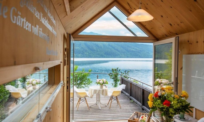 Millstatt Apartment | Villa Postillion am See - Biwak Sonnenuntergang - Biwak Sonnenuntergang Tramonto