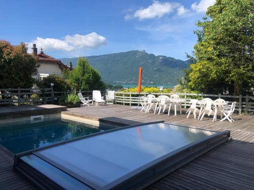 Aix-les-Bains Villa | Villa Prune 200m 5 chambres avec piscine et garage