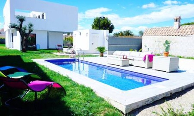 Vinaros House | Villa Puerto Blanco con piscina privada, A/A WiFi