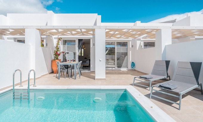 Karpathos Villa | Villa 'Punta Mare 3' with Mountain View, Wi-Fi and Air Conditioning