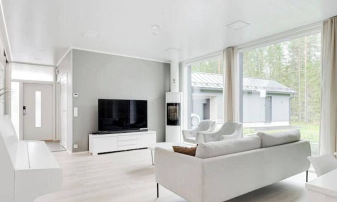 Oulu Villa | VILLA PUU, Great house, sauna building and jacuzzinn