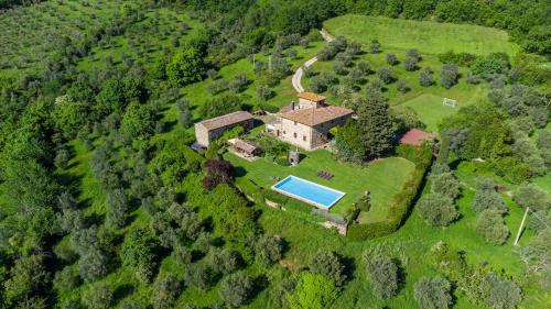 Fiesole Villa | Villa Riflessi di Fiesole - Piscina - Vista Firenze