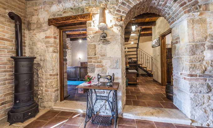 Zemunik Donji Villa | Villa Sisman, 4 bedrooms, private pool, children's playground, nature, beach