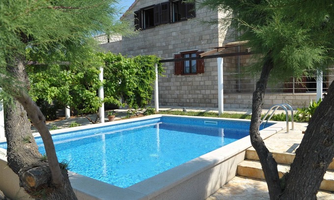 Povlja Villa | Villa Sofia With Pool, Sauna, Bycyles, Gym, Windsurf Board, Kayak.