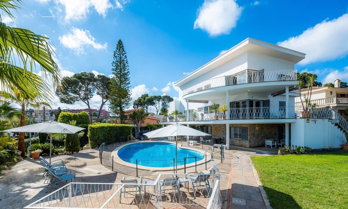 El Arenal Villa | Villa "Son Veri de la Marina" with Pool and Sea View