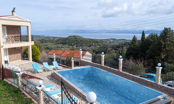 Lefkimmi Villa | Villa Spartera Sea View by CorfuEscapes