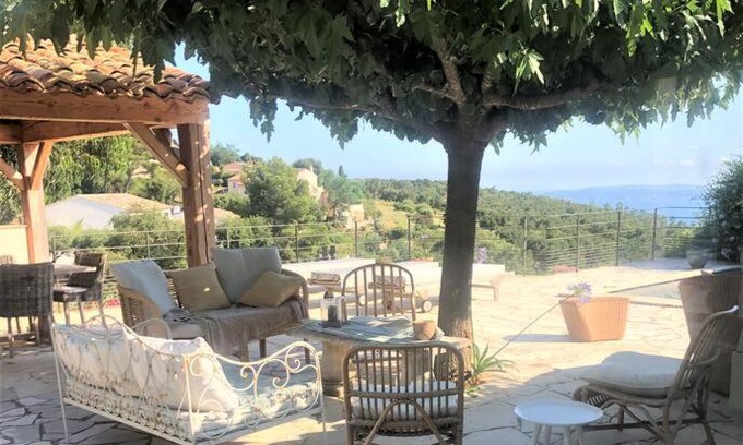Les Issambres Villa | Villa Ty Bonheurs Les Issambres vue mer magnifique