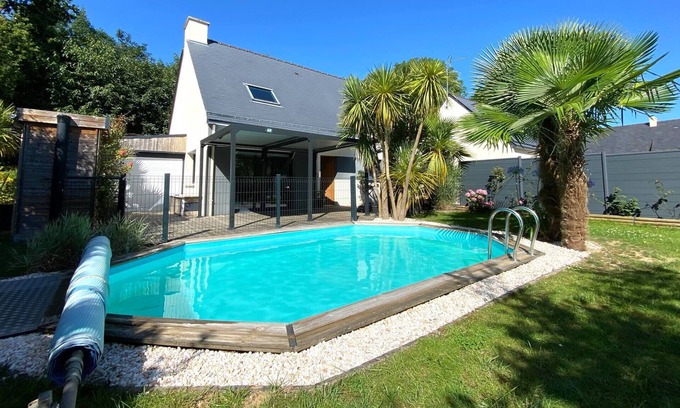 Taden Villa | Villa Val de Rance Piscine