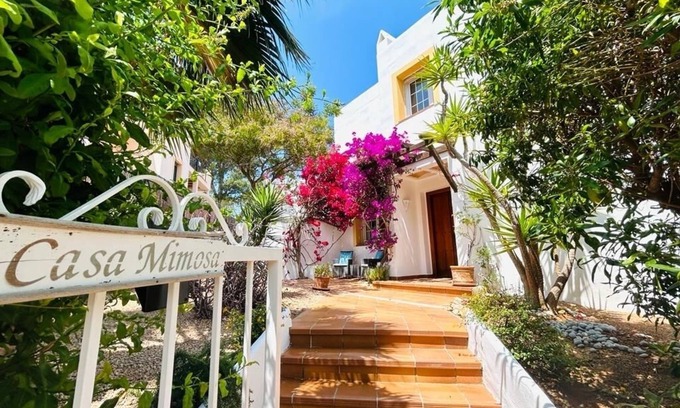Cala Vadella Villa | Villa with private pool and sea view from 1st floor, 5 mins walk to beach