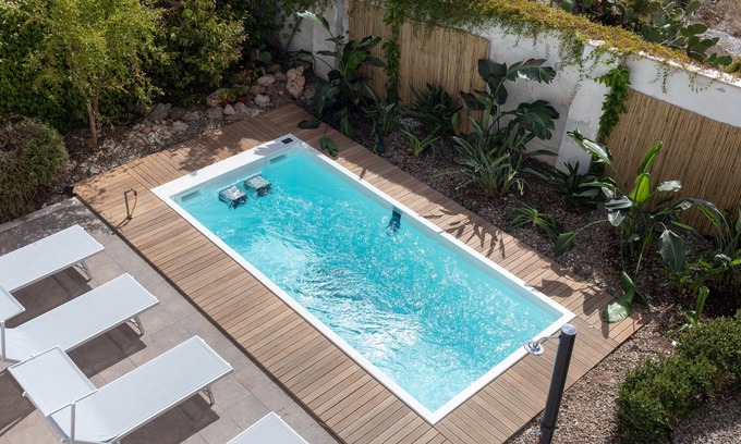 Municipio 1 Villa | Villa "Water Run" with Sea View, Private Pool and Wi-Fi