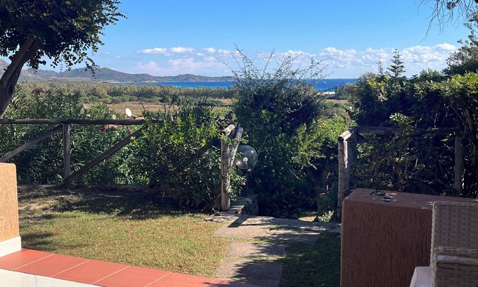 Costa Rei Villa | Villa With Panoramic Veranda, 400m From the sea