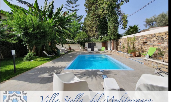 Palermo Villa | Villa with swimming pool for exclusive use and garden. Palermo-Mondello (beach)