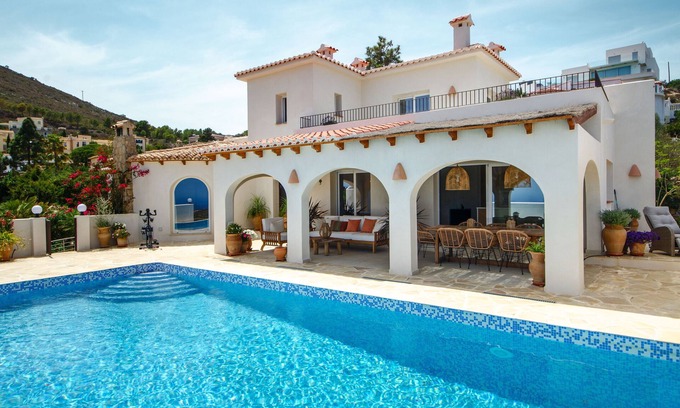 Benitachell Villa | Villa 'Xenofilia 6' with Sea View, Wi-Fi and Air Conditioning