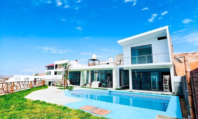 Punta Veleros House | Vista Linda Bungalow Punta Veleros, w/pool and view of the sea.