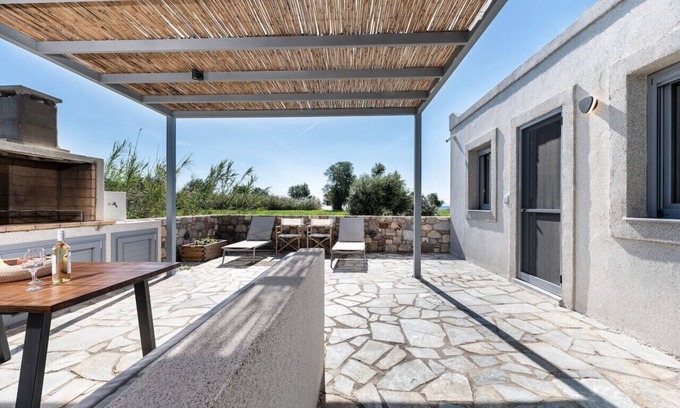 Kardamena House | Vista Mare | 100 Meters to Beach with BBQ