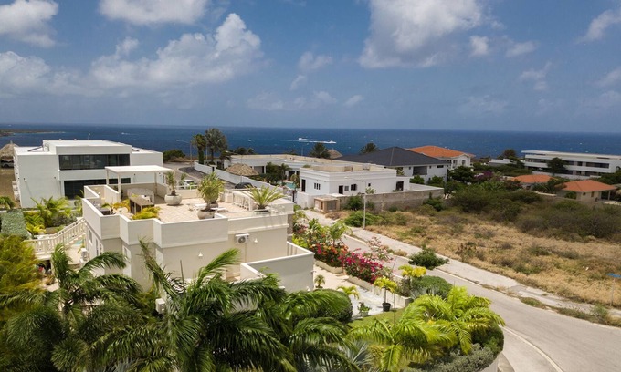 Jan Thiel House | Vista Royal Jan Thiel. Private pool! Ocean views from amazing rooftop terrace!
