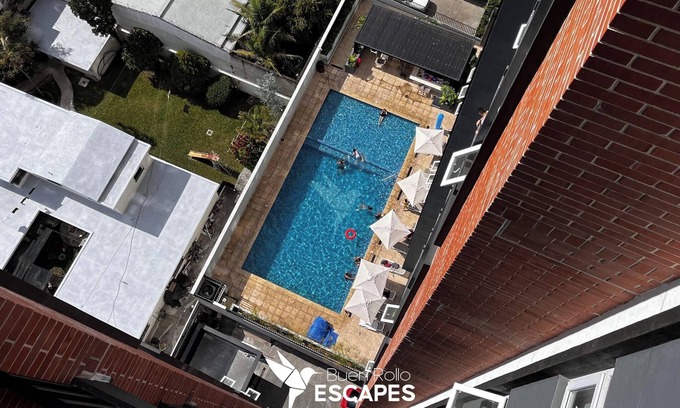 Zona 11 Apartment | Volcano, Pool & City View High-Level | KING Bed | FREE Pool & Gym | Sky Home