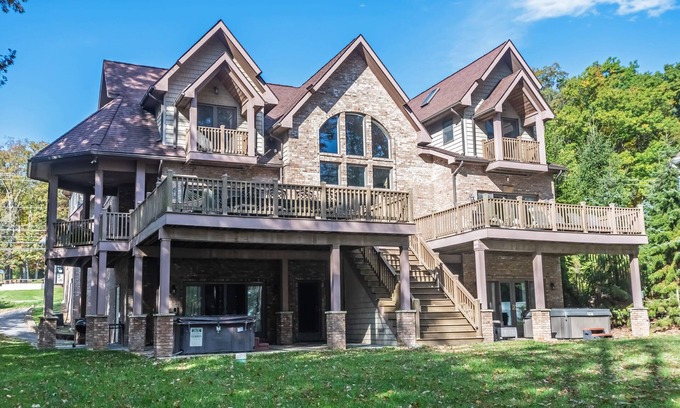 Thayerville House | VVS - Very Very Special: Private Dock in Prime Location, Hot Tub & Game Room
