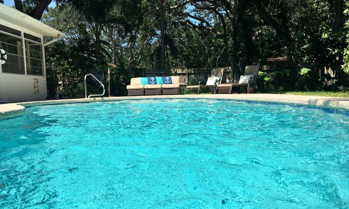 Daytona Beach House | Walk to Beach! Family Beach House, Game room! Sunset View!