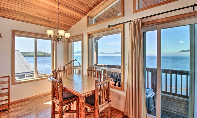 Craig Apartment | Waterfront Apt w/Mtn View, Walk Into Town!