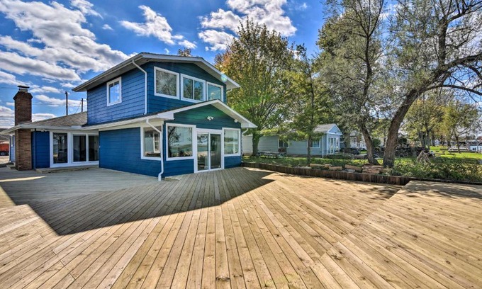 Anchorville House | Waterfront Clay Township Home on Anchor Bay!