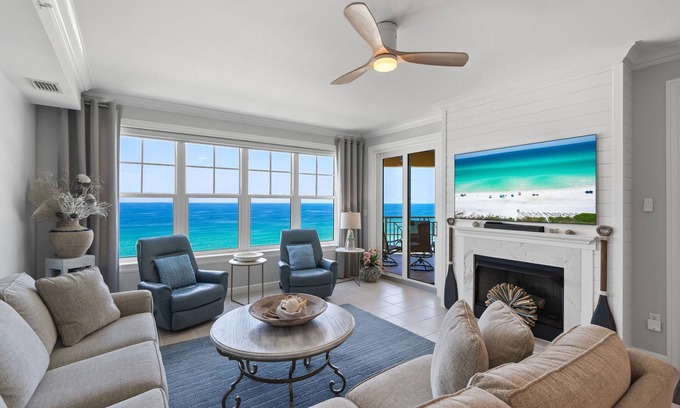 Silver Sands Beach Condo | Waves of Luxury: Unwind at This Premier Oceanfront Condo