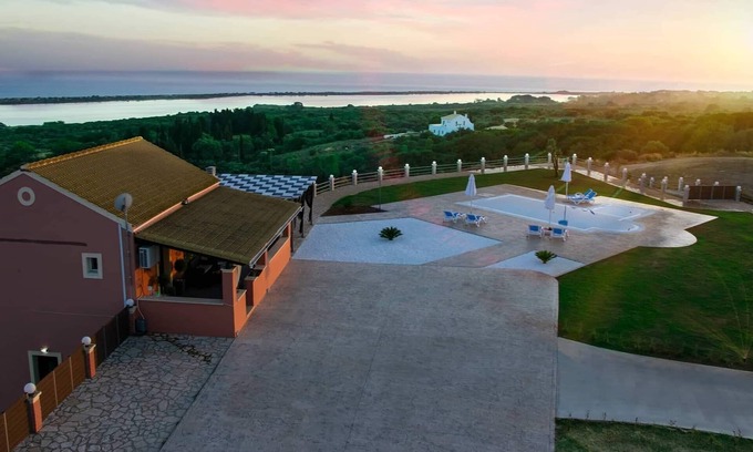 Notos Villa | Welcome to the view of the Mediterranean