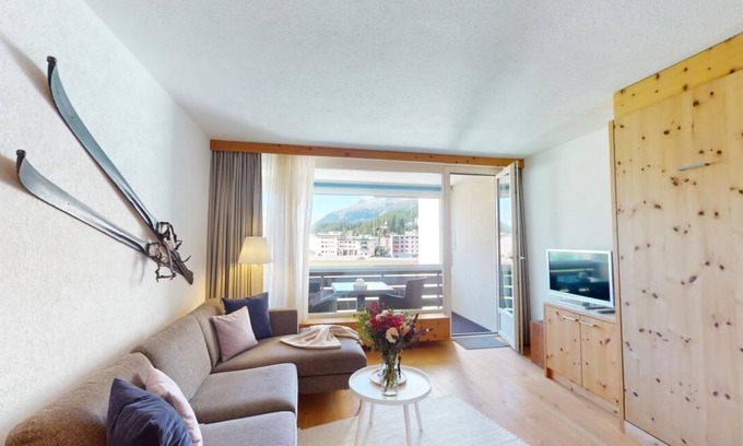 Sankt Moritz-Bad Apartment | Well-kept holiday apartament house in a prime location in St.