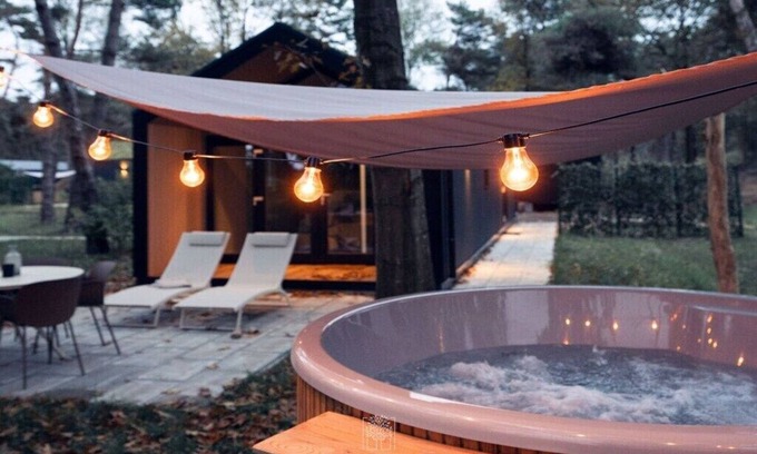 Municipality of Hellendoorn House | Wellness Lodge with Hottub Haarle