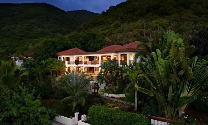 Spanish Town Villa | White Sandy Beaches and Ocean View in Tropical Setting.