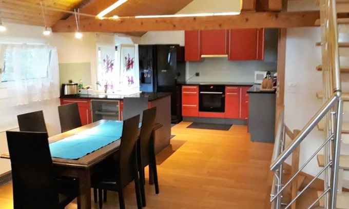 Port-Valais Apartment | Whole large 3 levels apartment