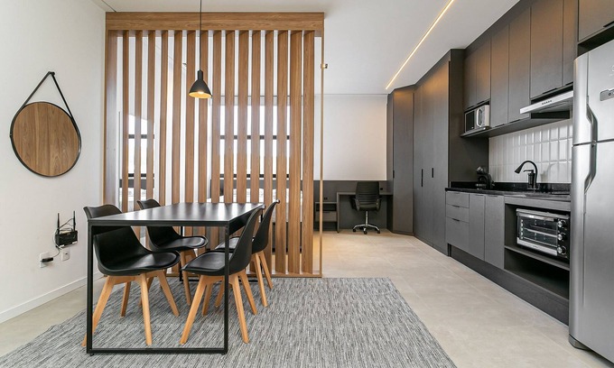 Santa Monica Apartment | WI-FI 300MB | Studio | Estação Santa Mônica #SM110