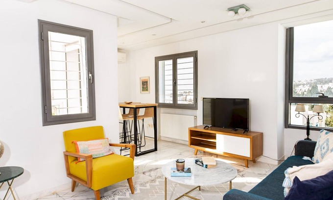Sidi Dhrif Apartment | Wish Sunset Terrace and Top location