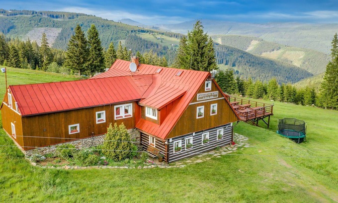 Pec pod Snezkou House | Wonderful private villa for 23 guests with WIFI, TV, terrace, pets allowed and panoramic view