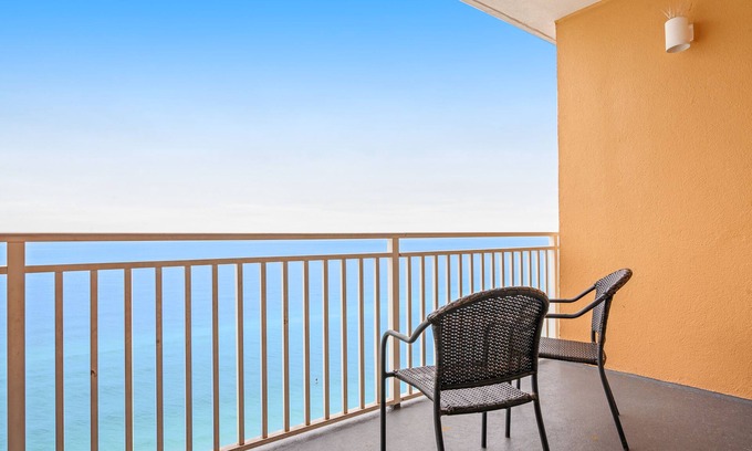 West Panama City Beach Condo | Wonderful beachfront condo with pools & hot tub access