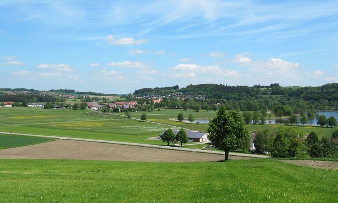 Illmensee House | Wonderful private villa for 4 guests with WIFI, TV, terrace and panoramic view