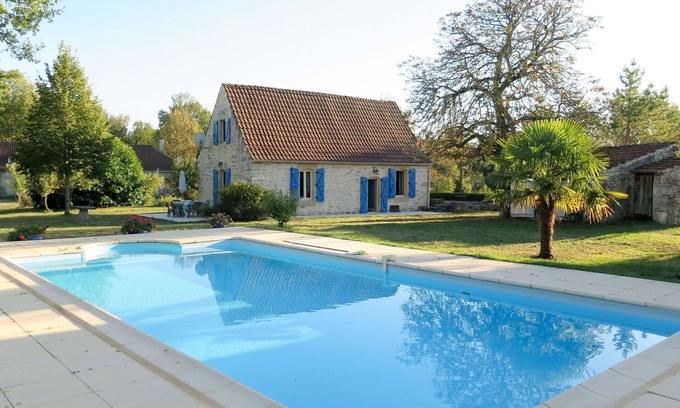 Pontcirq Villa | Wonderful private villa for 6 people with private pool, WIFI, TV, terrace and pets allowed