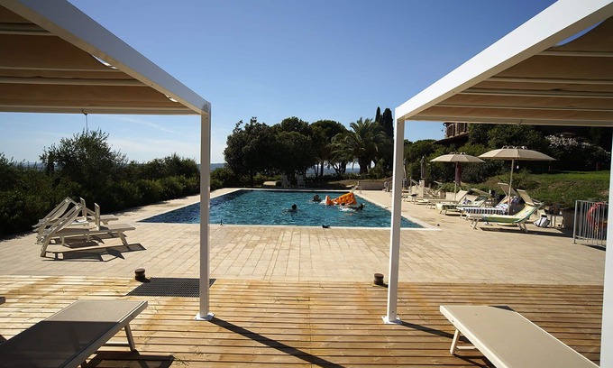 Scarlino Villa | Wonderful private villa with WIFI, A/C, private pool, TV, terrace, pets allowed and panoramic view