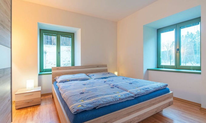 Veseli nad Luznici House | Wonderful villa for 6 guests with WIFI, TV and terrace