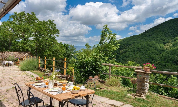 Borgo San Lorenzo Villa | Wonderful villa for 6 guests with private pool, WIFI, TV and panoramic view, close to Florence