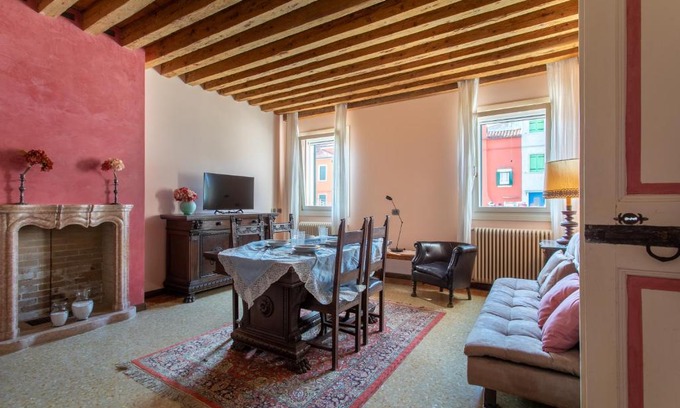 Burano House | Wondrous Palazzetto 1619 in Magical Burano Island