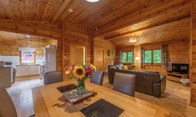 Overton-on-dee Ski Chalet | Woodland Birch Lodge