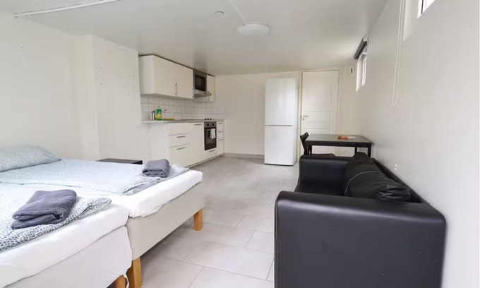 Kyrkbyn Apartment | Workers Studio -2 beds - WIFI - Parking lot - All-inclusive